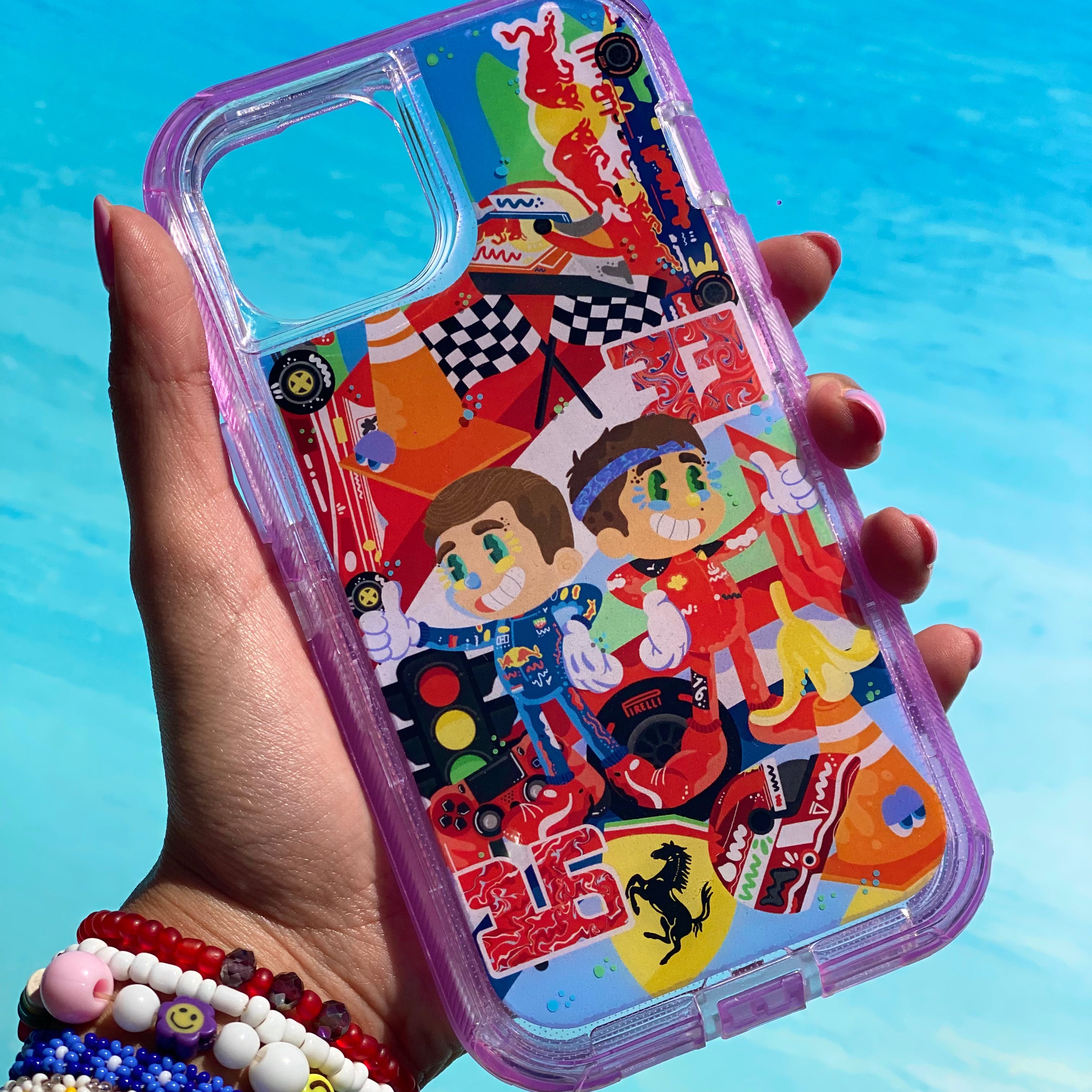 Max Verstappen y Charles Leclerc 🏎️🏁