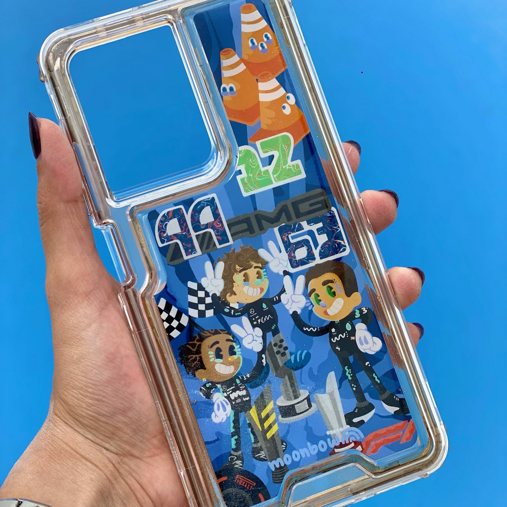 Lewis Hamilton + Kimi Antonelli + George Russel 🏎️🏁