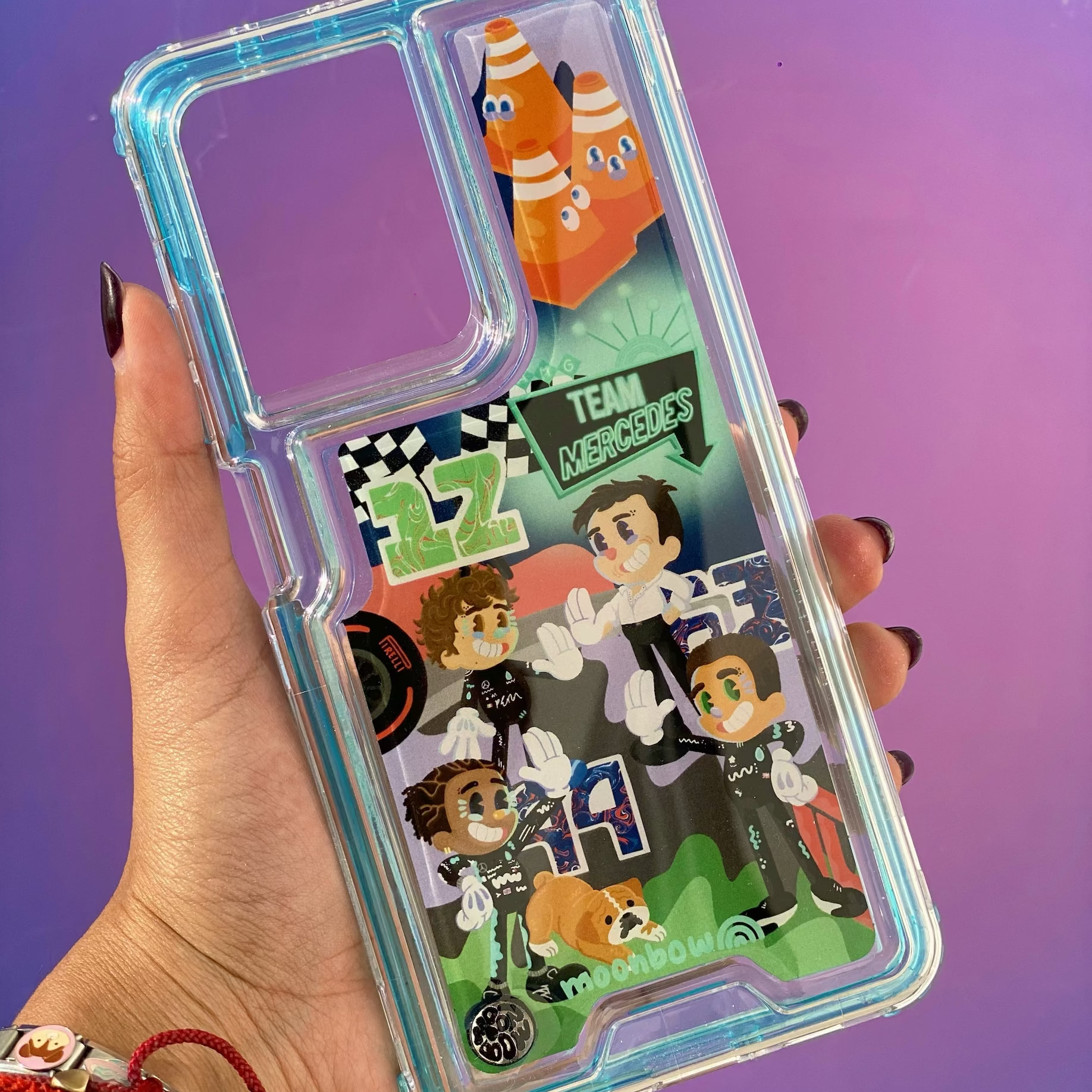 Lewis Hamilton + Kimi Antonelli + George Russel + Toto Wolf 🏎️🏁