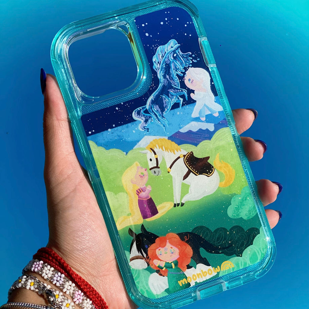 Realeza a Caballo🐴👸🏻 - Mérida (Valiente) Rapunzel Elsa