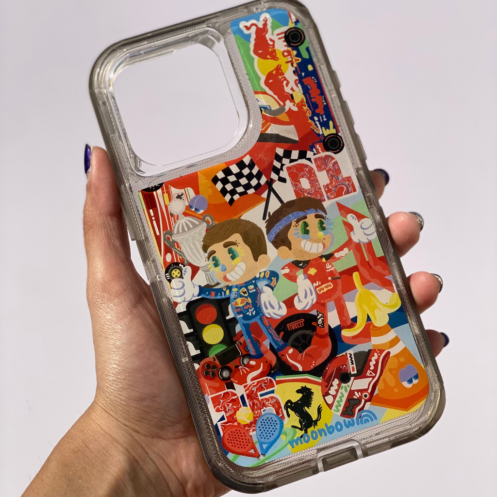 Iphone 15 PRO MAX - Max Verstappen + Charles Leclerc