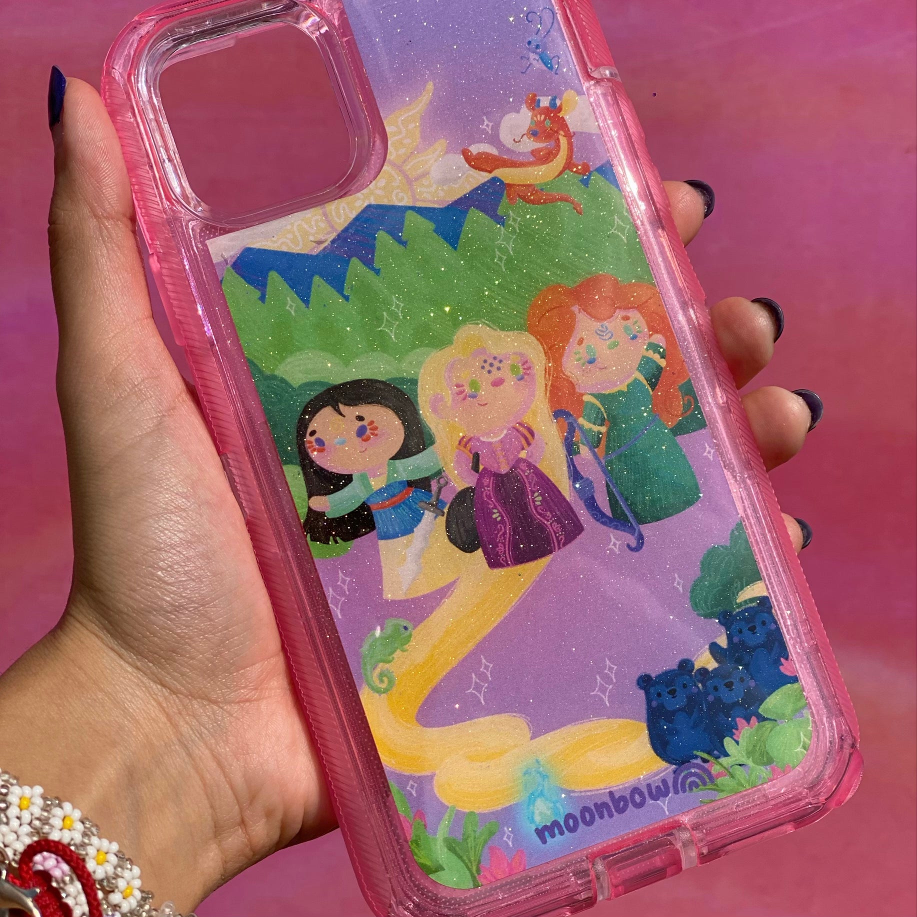 Princesas Valientes💪❤️‍🔥 - Mulan Rapunzel Mérida (Valiente)