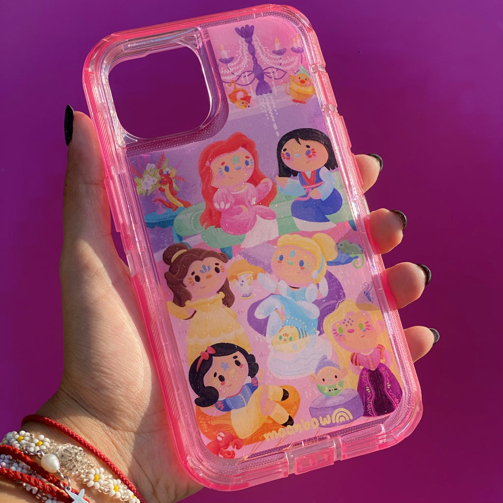 Noche de Princesas 🖱🌷͙֒🎀༘ - Ariel Mulan Bella Cenicienta Blanca Nieves Rapunzel