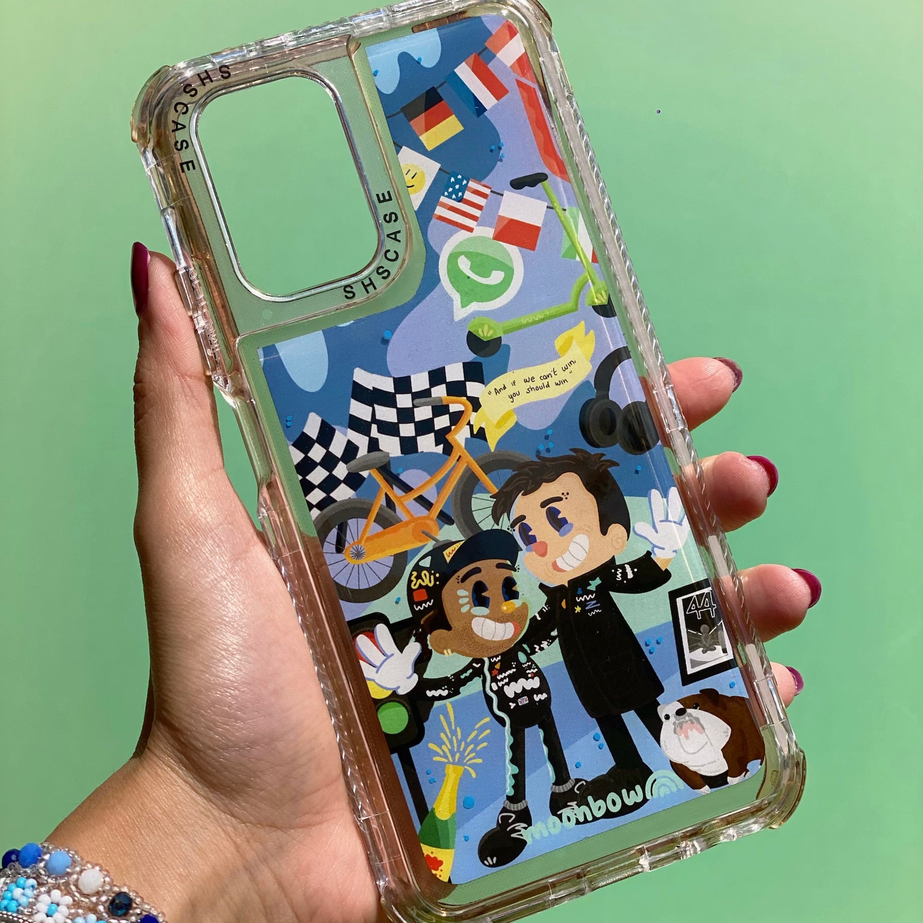 Lewis Hamilton y Toto Wolf 🏎️🏁